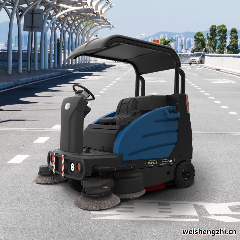 天津清潔設備|R-PQS容恩驃騎兵掃地車_駕駛掃地車